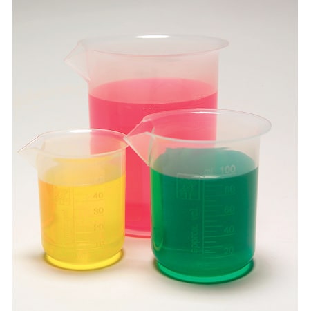 Beakers,Pp,1000Ml,PK 3